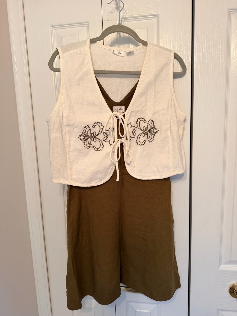 Nicole Miller Twofer Mini Dress